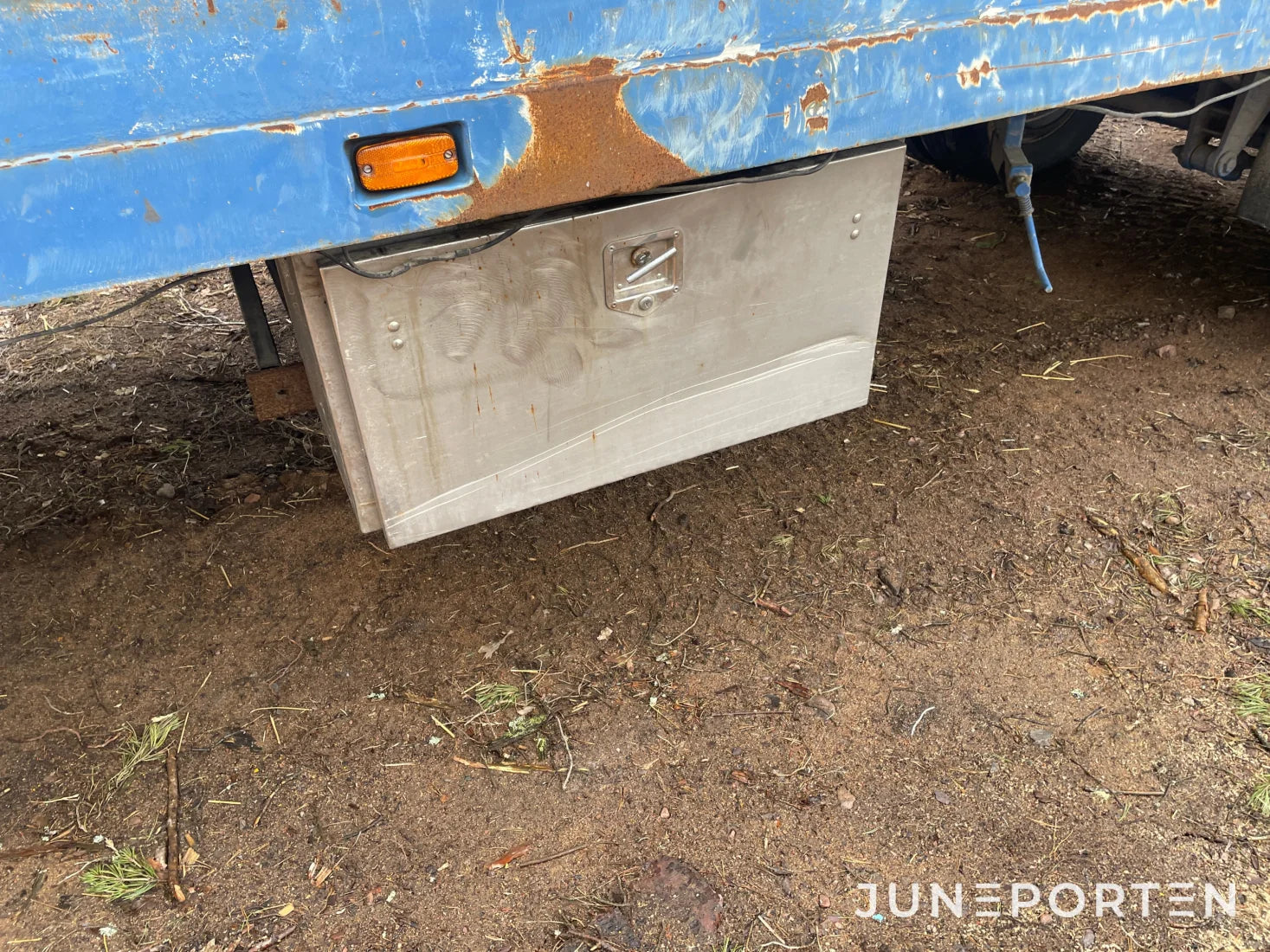 Maskintrailer för traktor Barslund 20 ton
