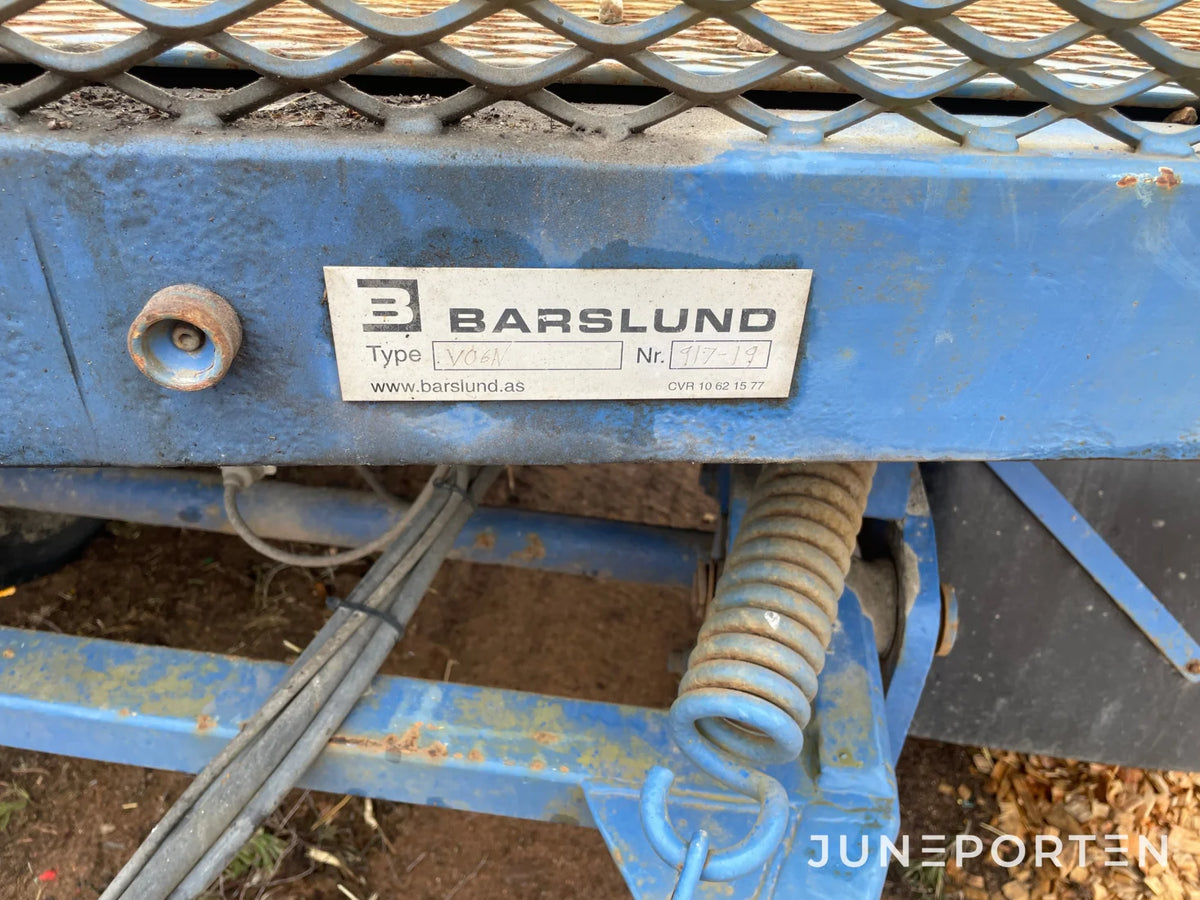 Maskintrailer för traktor Barslund 20 ton