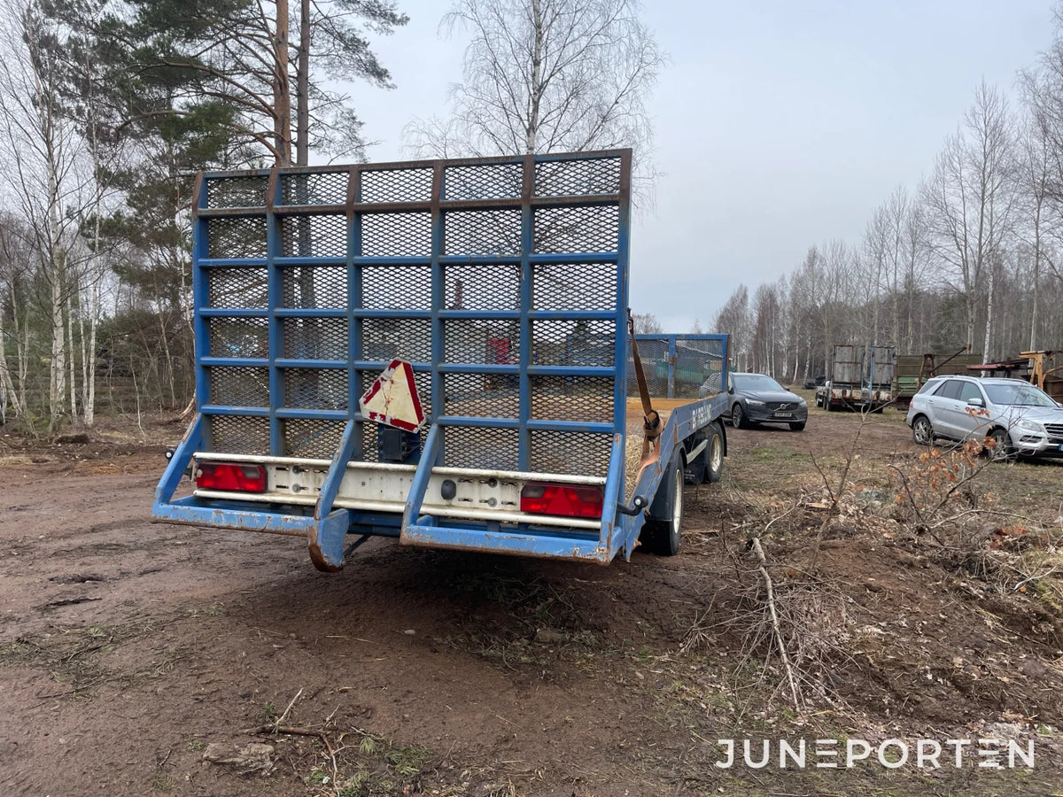 Maskintrailer för traktor Barslund 20 ton