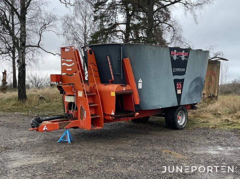 Mixervagn Luclar Rollerplus silver
