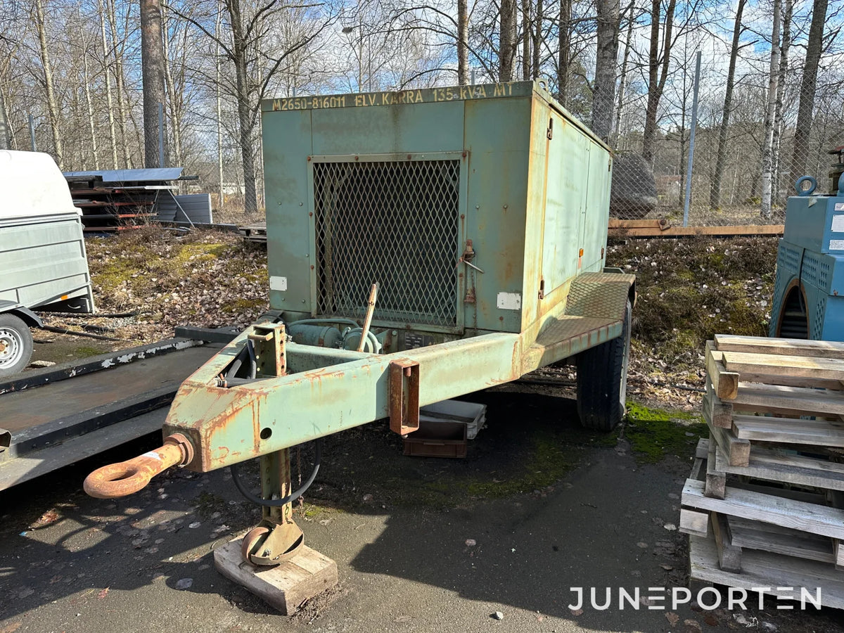 Motordrivet Elverk Volvo Penta 135 kVA
