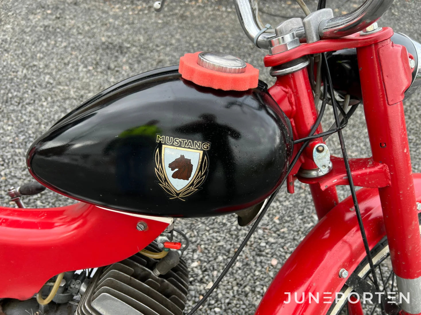 Veteranmoped Mustang