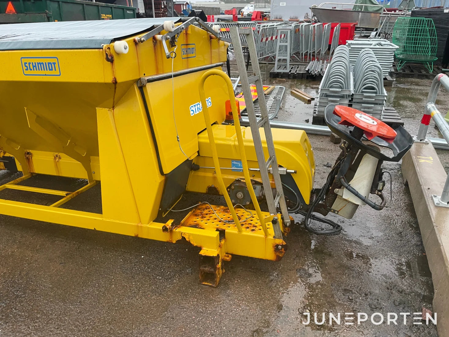 Saltspridare Schmidt 2,5 kubik
