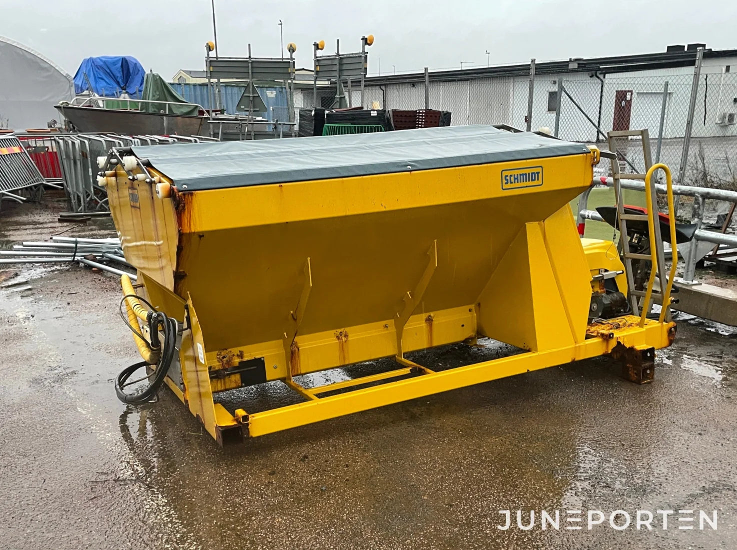 Saltspridare Schmidt 2,5 kubik