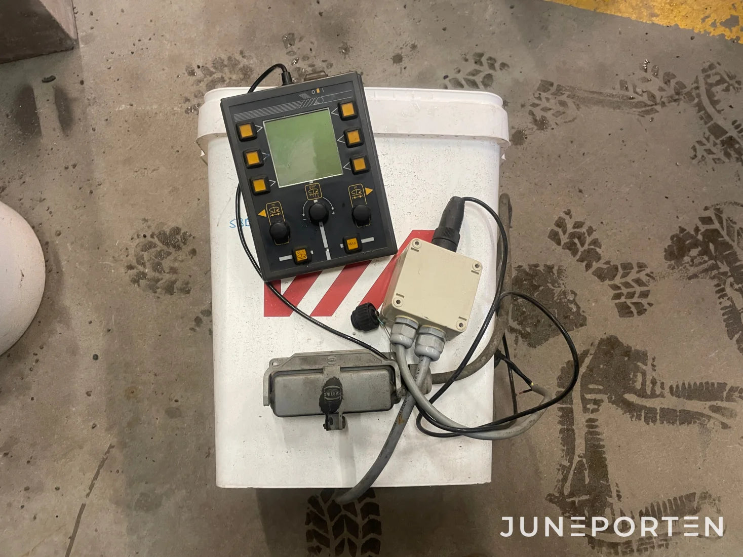 Saltspridare Schmidt 2,5 kubik
