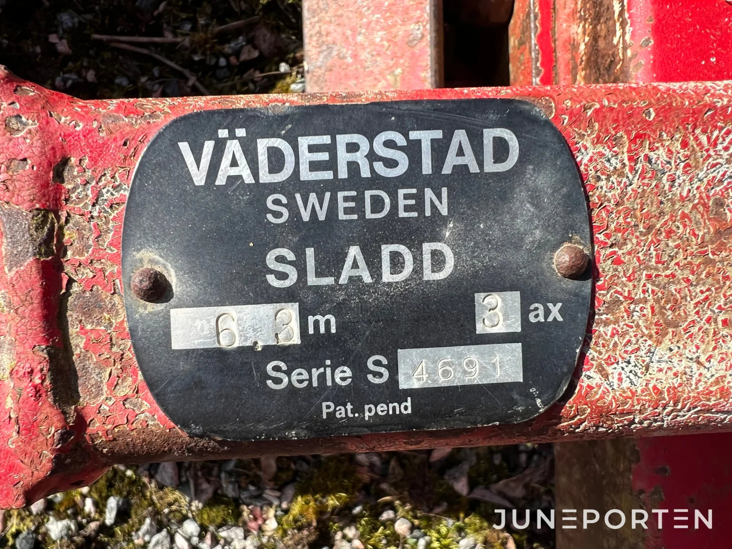 Sladd Väderstad 6,3 m