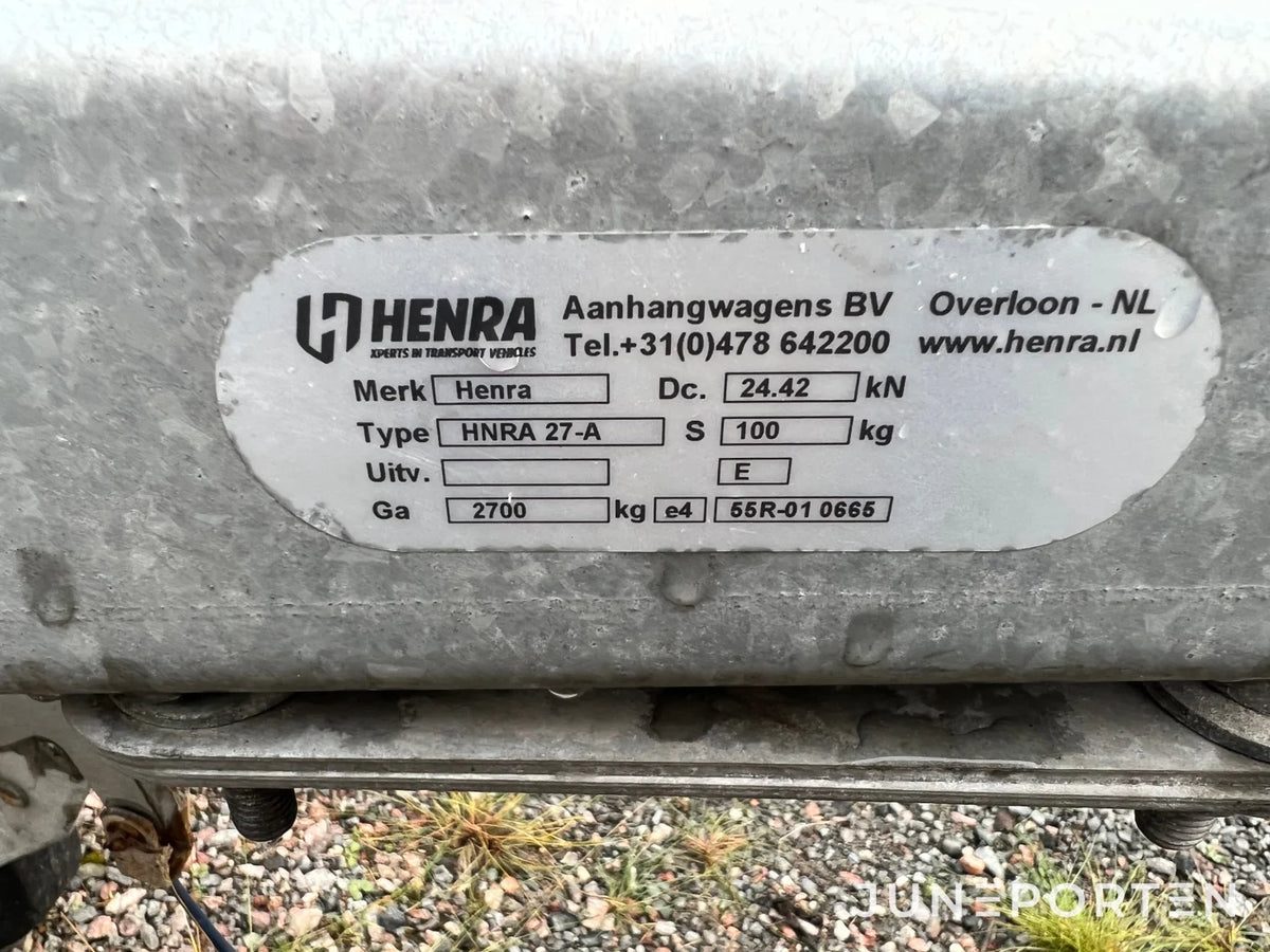 Släpvagn Henra PL20B