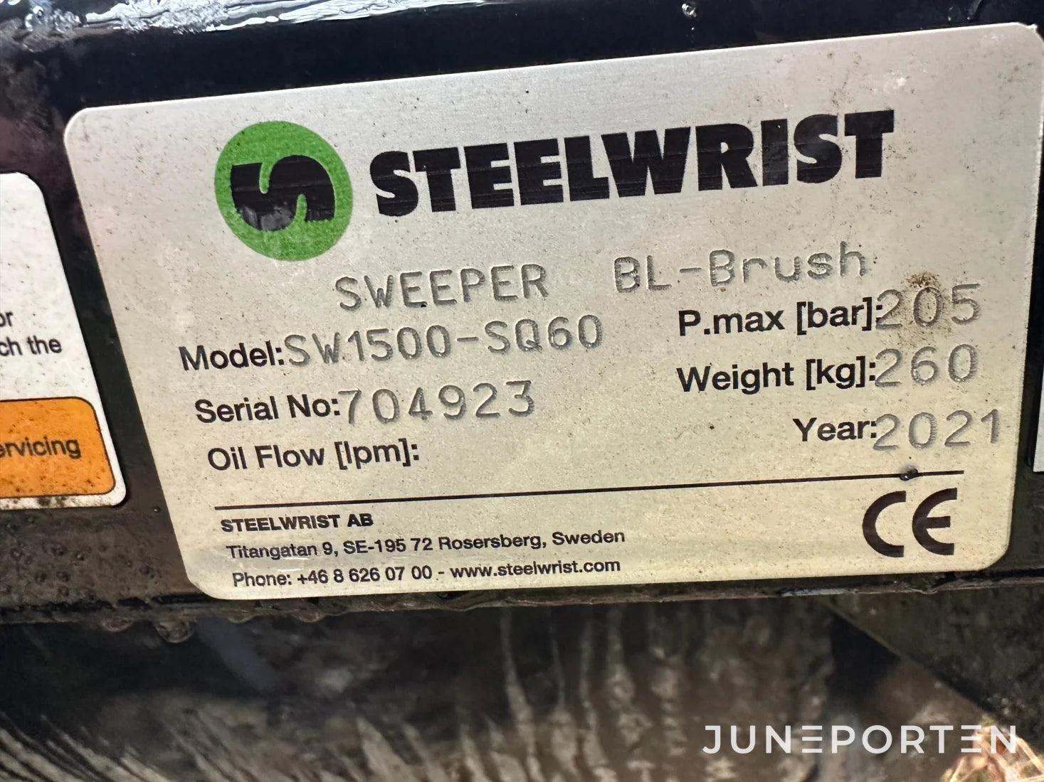 Sopborste Steelwrist SW 1500-SQ60