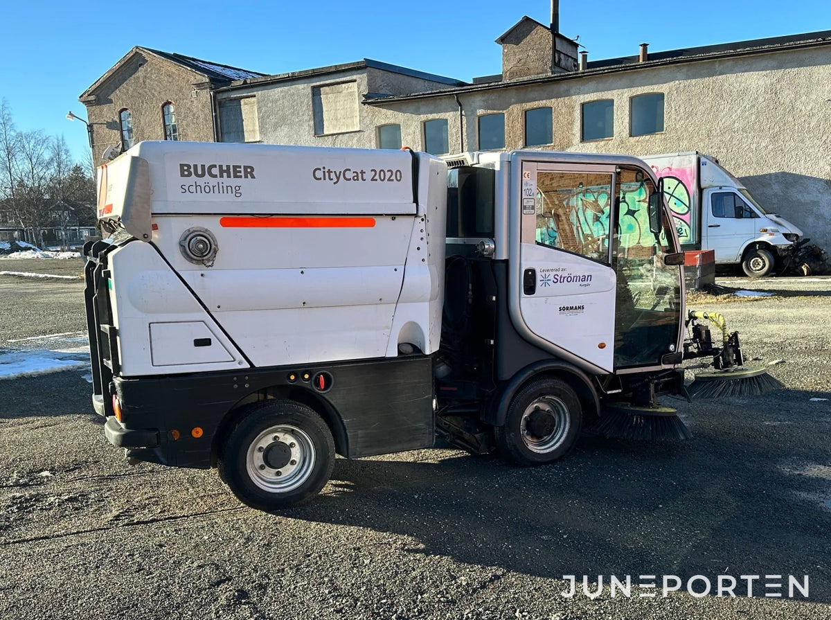 Sopmaskin Bucher Schörling Citycat 2020