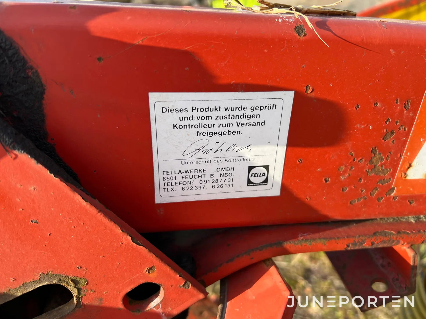 Strängläggare Fella TS 330 DN