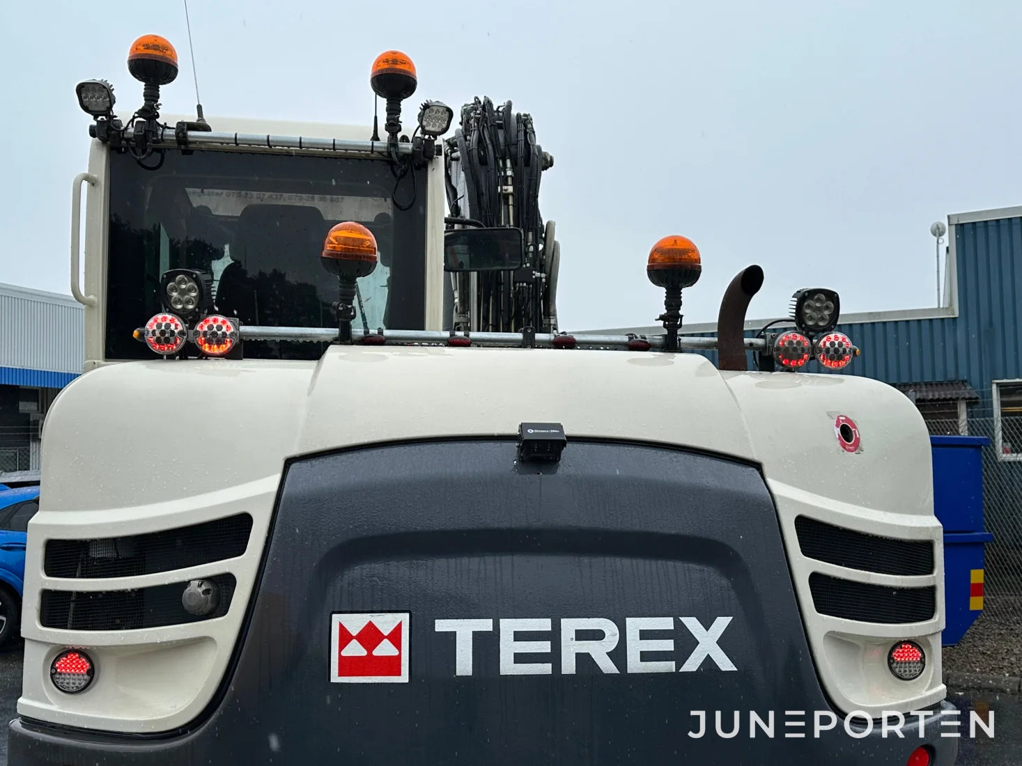 Hjulgrävare Terex TW85 med redskap