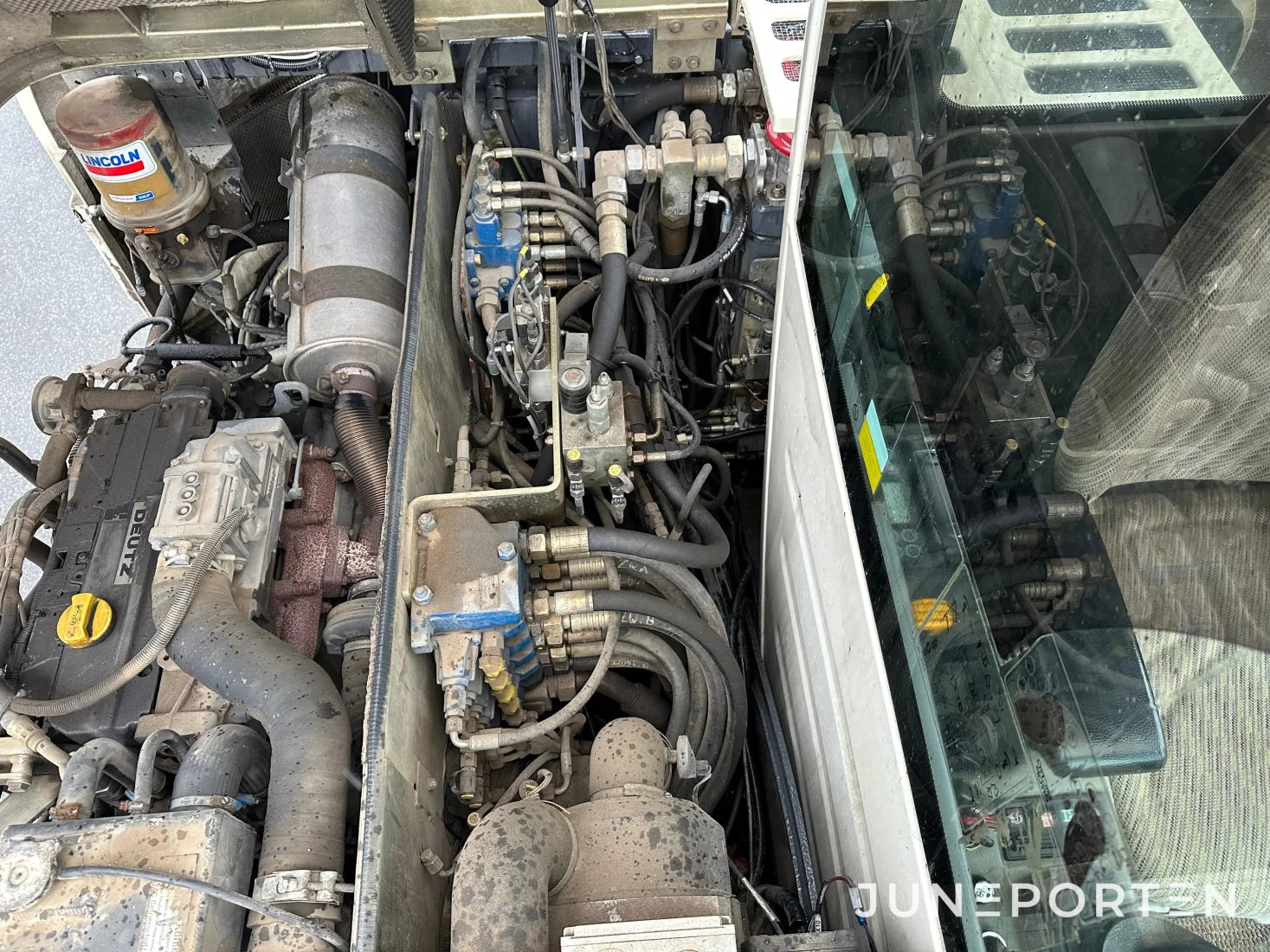 Hjulgrävare Terex TW85 med redskap