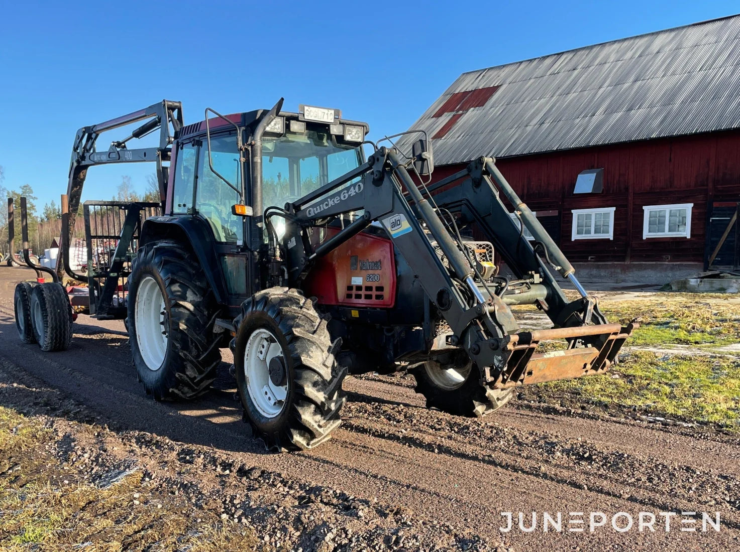 Valmet 6200 med Lastare